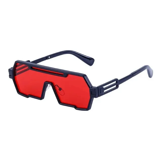 Fashion wraparound Vintage sunglasses