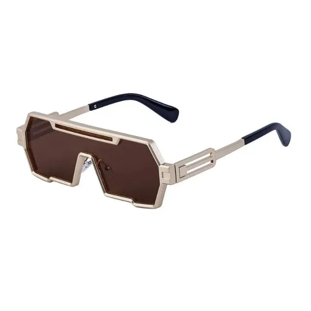 Fashion wraparound Vintage sunglasses