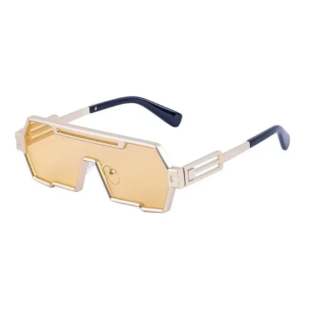 Fashion wraparound Vintage sunglasses