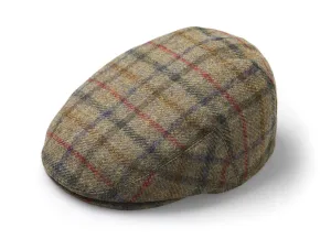 Flat Cap - Moss Multicheck