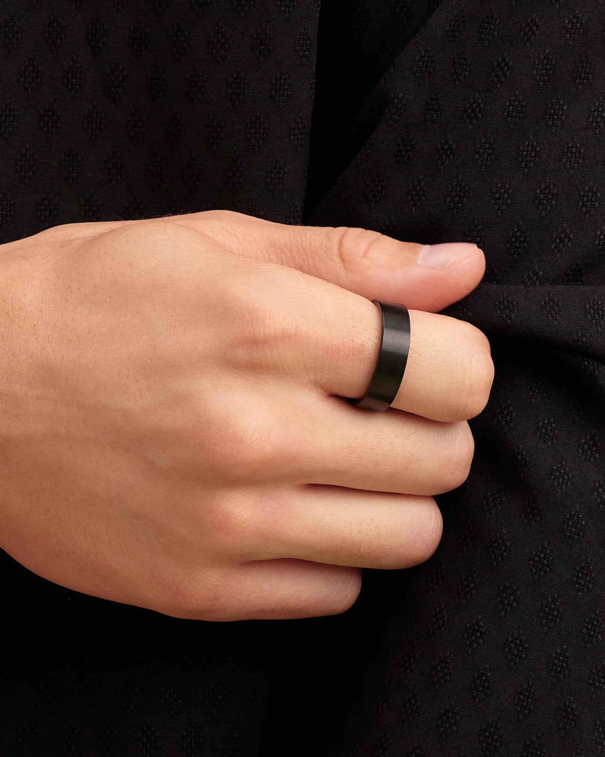 Flat Comfort Fit Wedding Band - 7mm