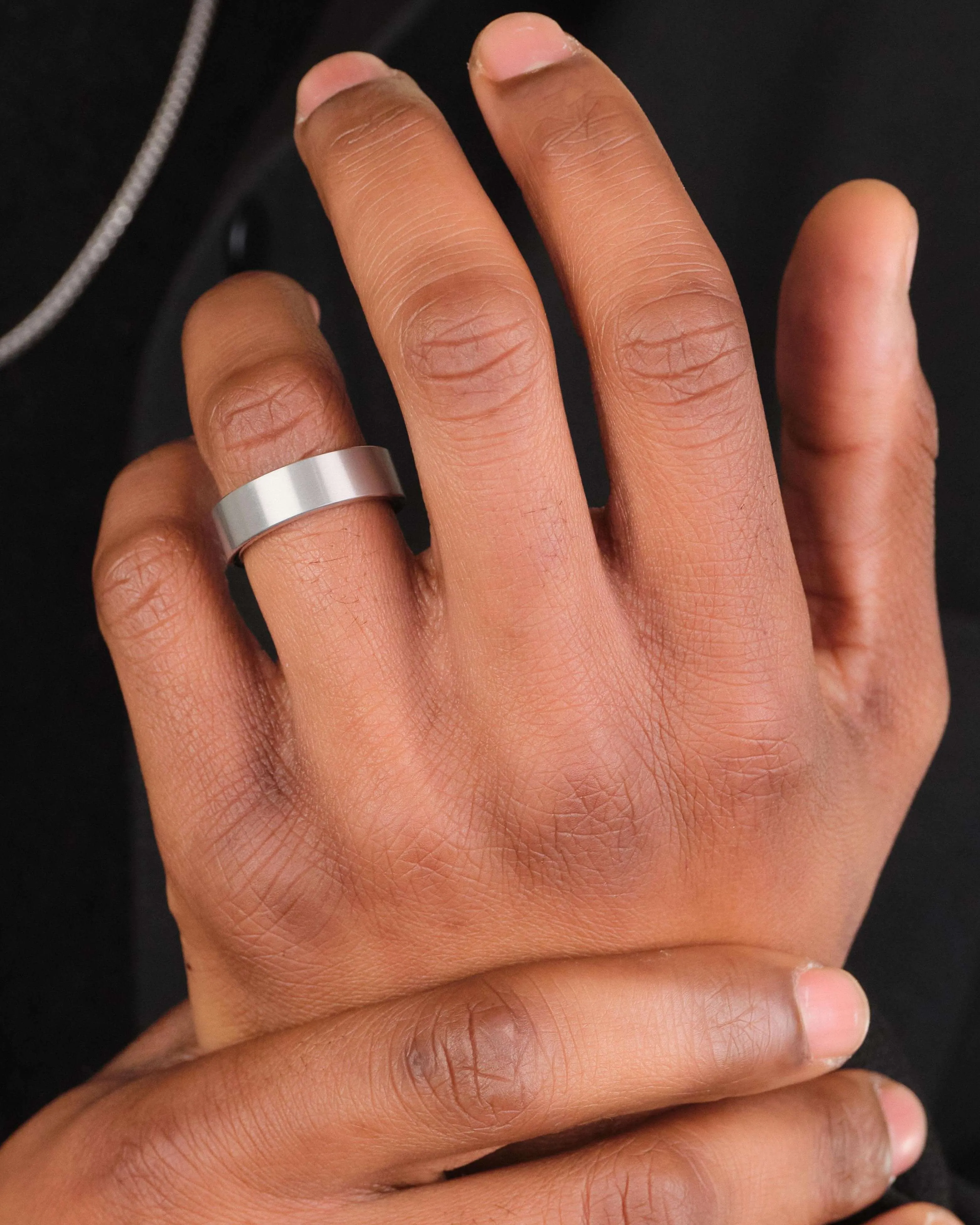 Flat Comfort Fit Wedding Band - 7mm