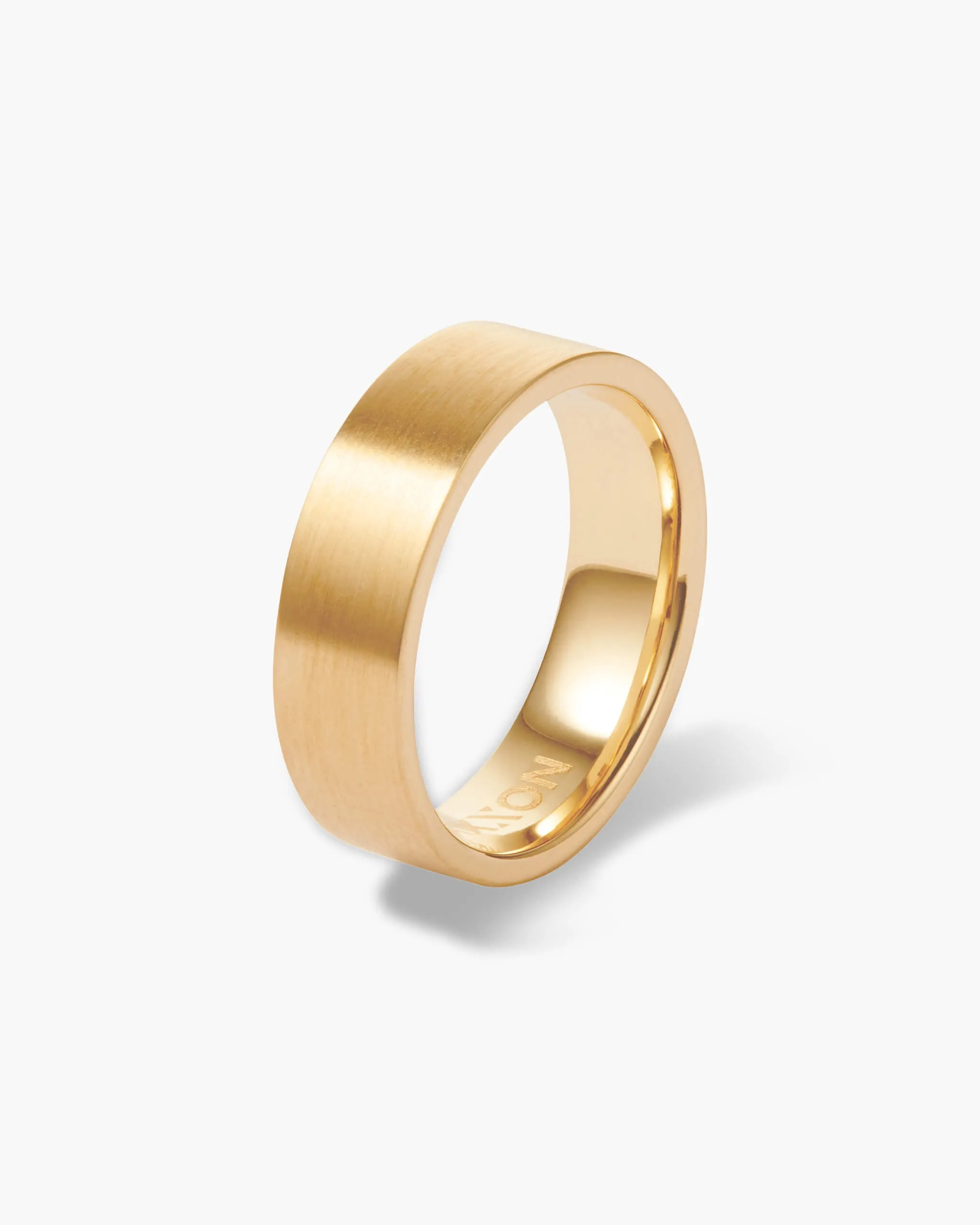 Flat Comfort Fit Wedding Band - 7mm