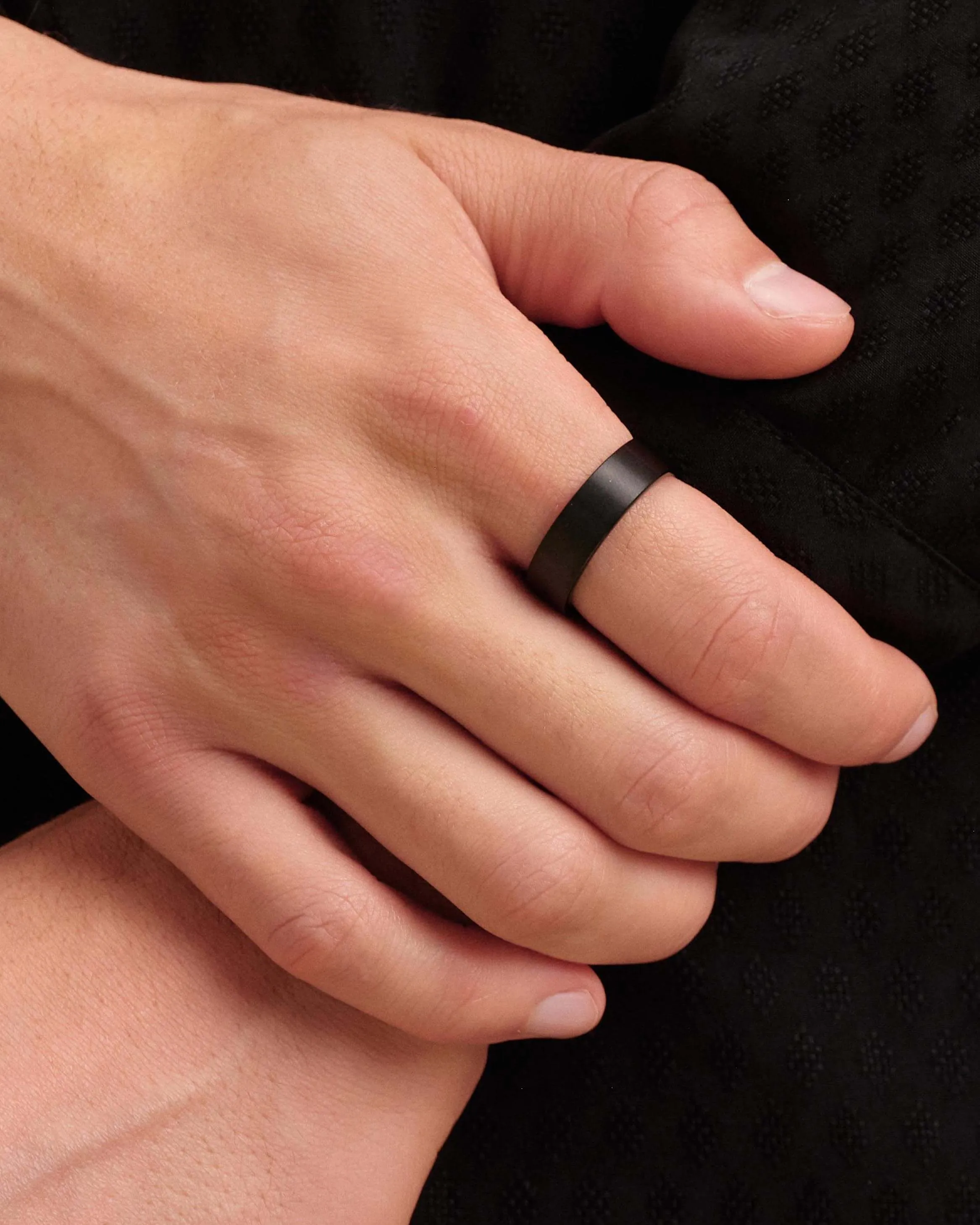 Flat Comfort Fit Wedding Band - 7mm