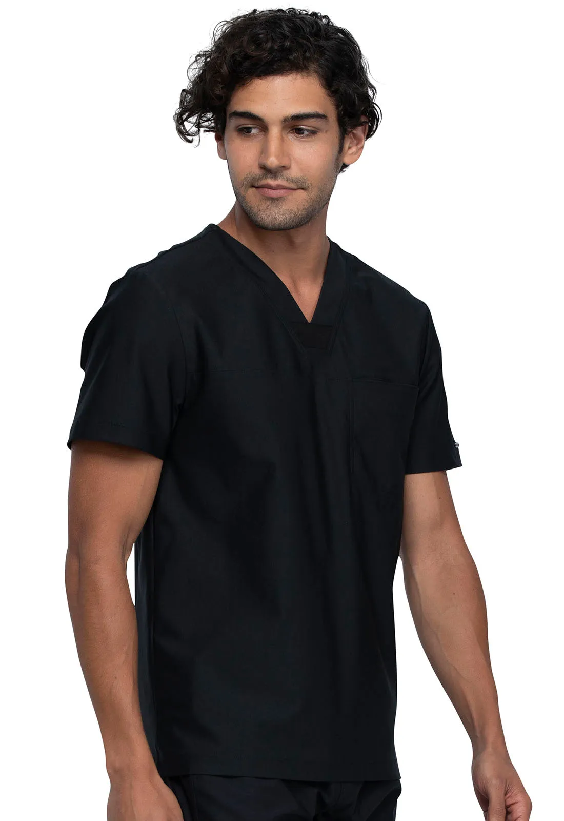 Form CK885 Men's Tuckable V-Neck Top Black