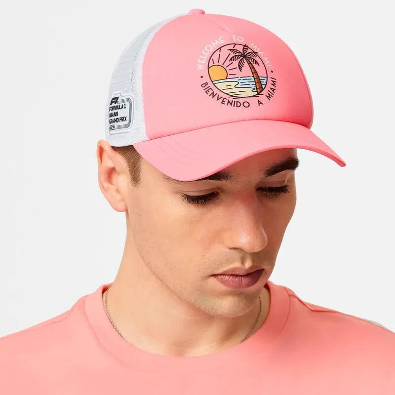 Formula 1 Tech Limited Edition Miami GP Cap - Pink