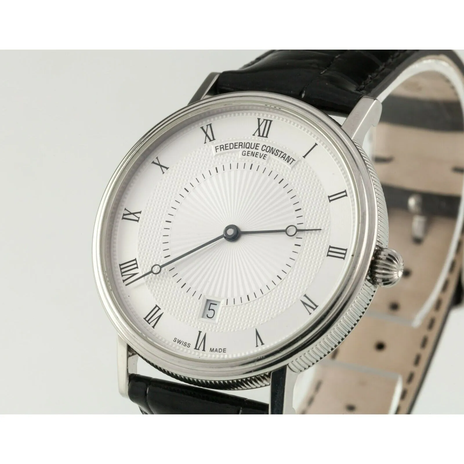 Frederique Constant Slimline Classics Men's Stainless Steel Automatic Watch