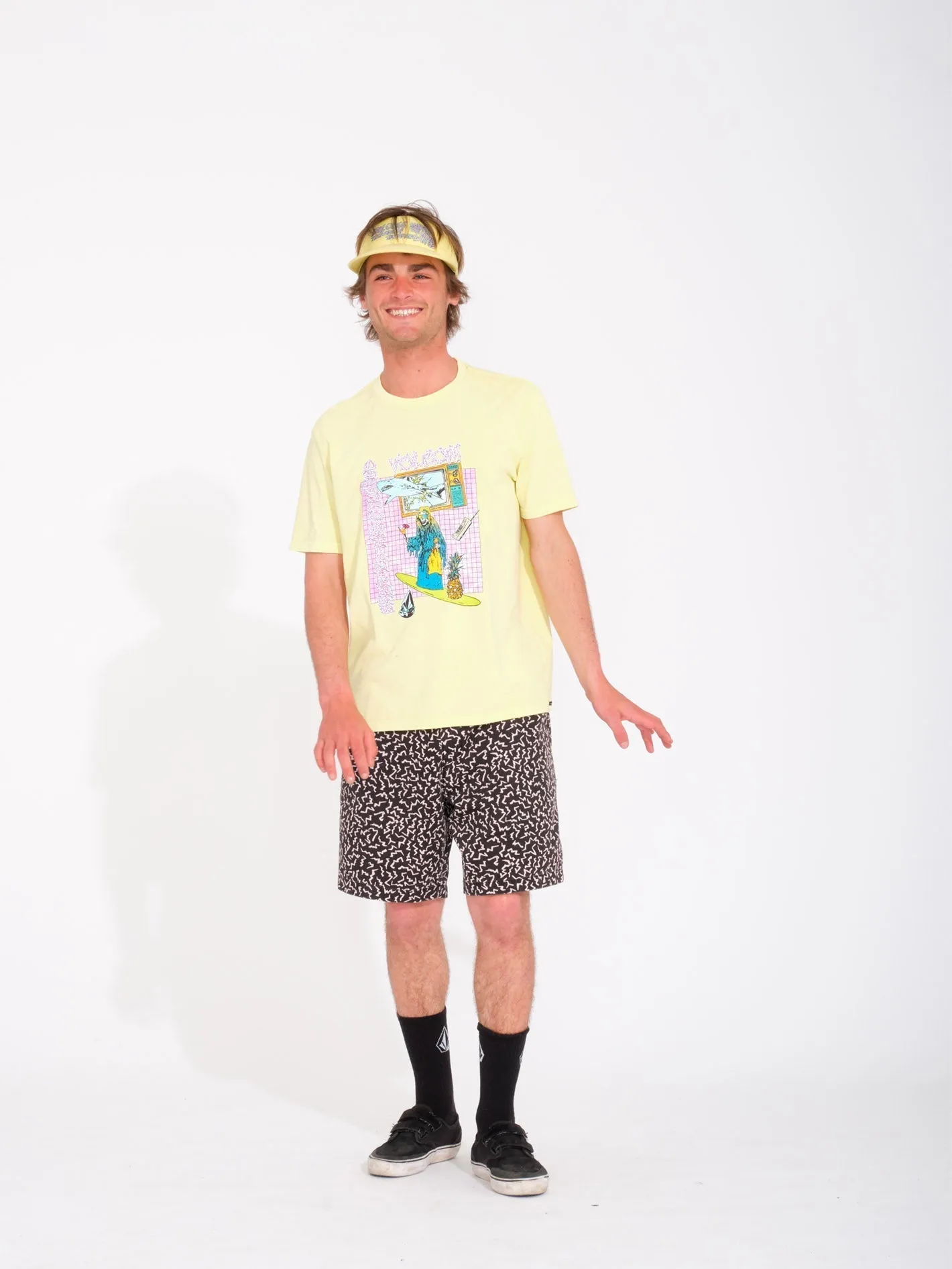 Frenchsurf T-shirt - AURA YELLOW