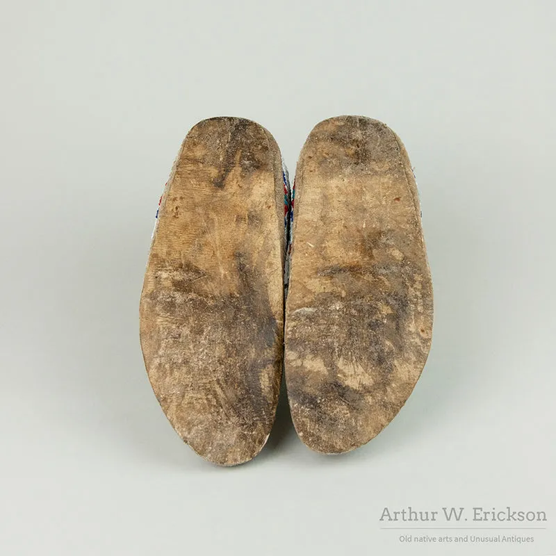 Fully Beaded Plains Moccasins