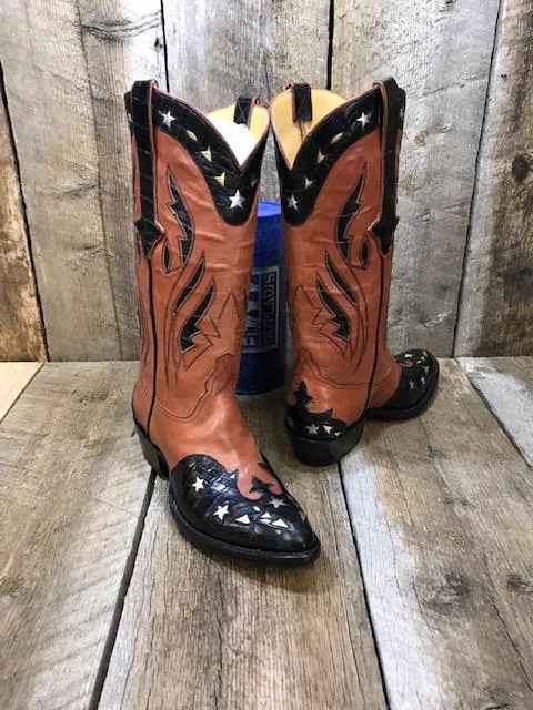 Gator & Calf Tres Outlaws Men's Classic Boot 3412 *