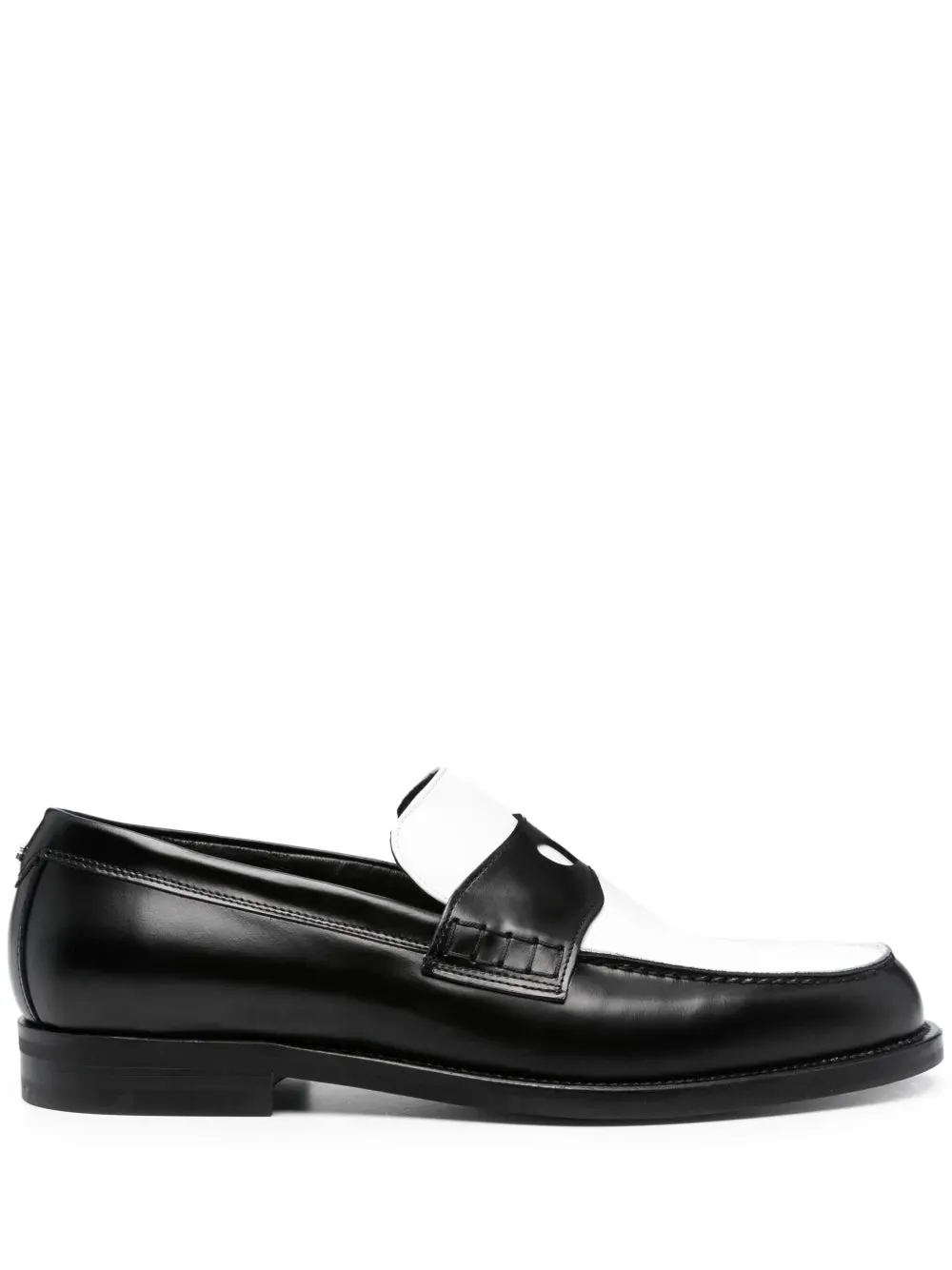 GCDS Wirdo two-tone design loafers