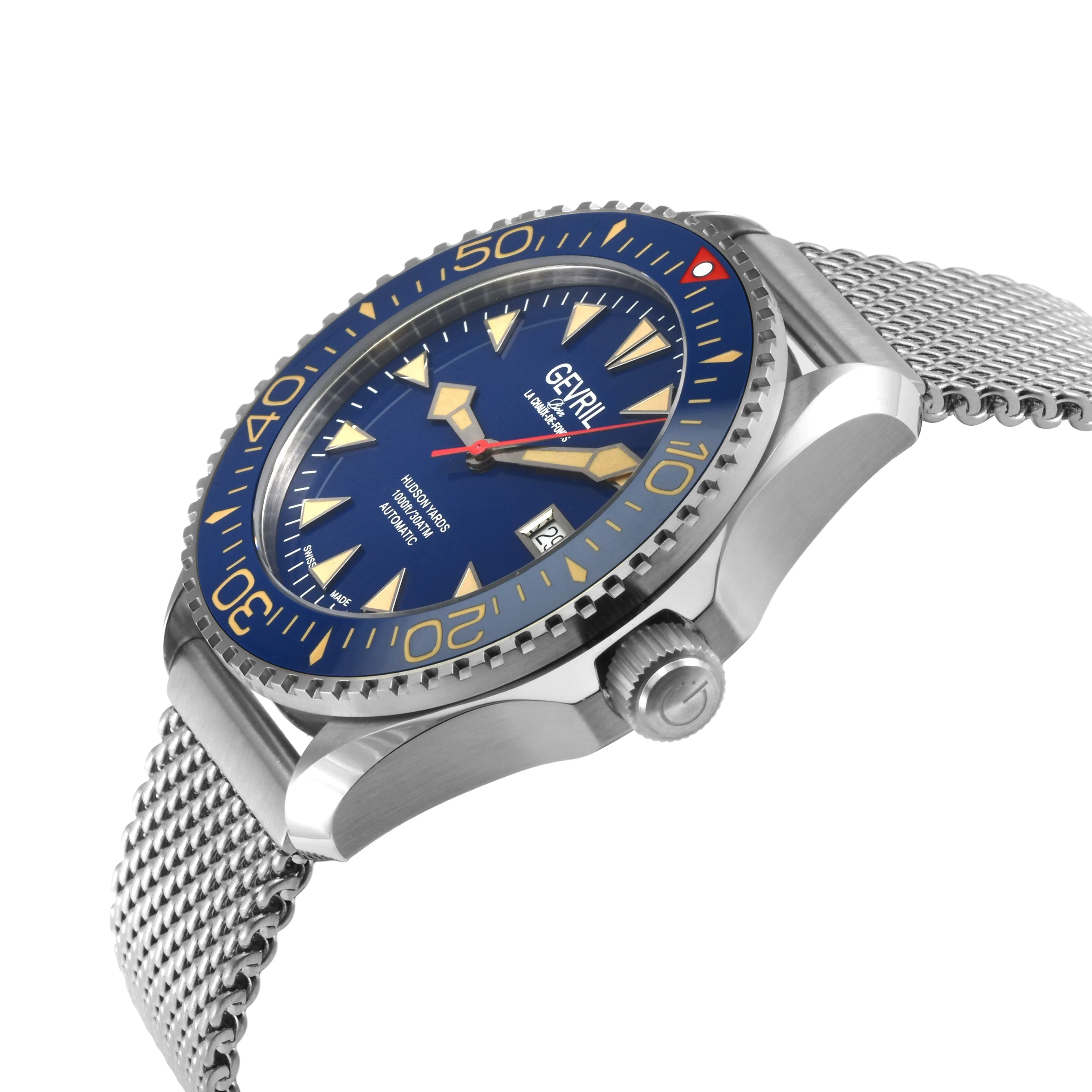 Gevril Hudson Yards Old Radium Dial - Diver
