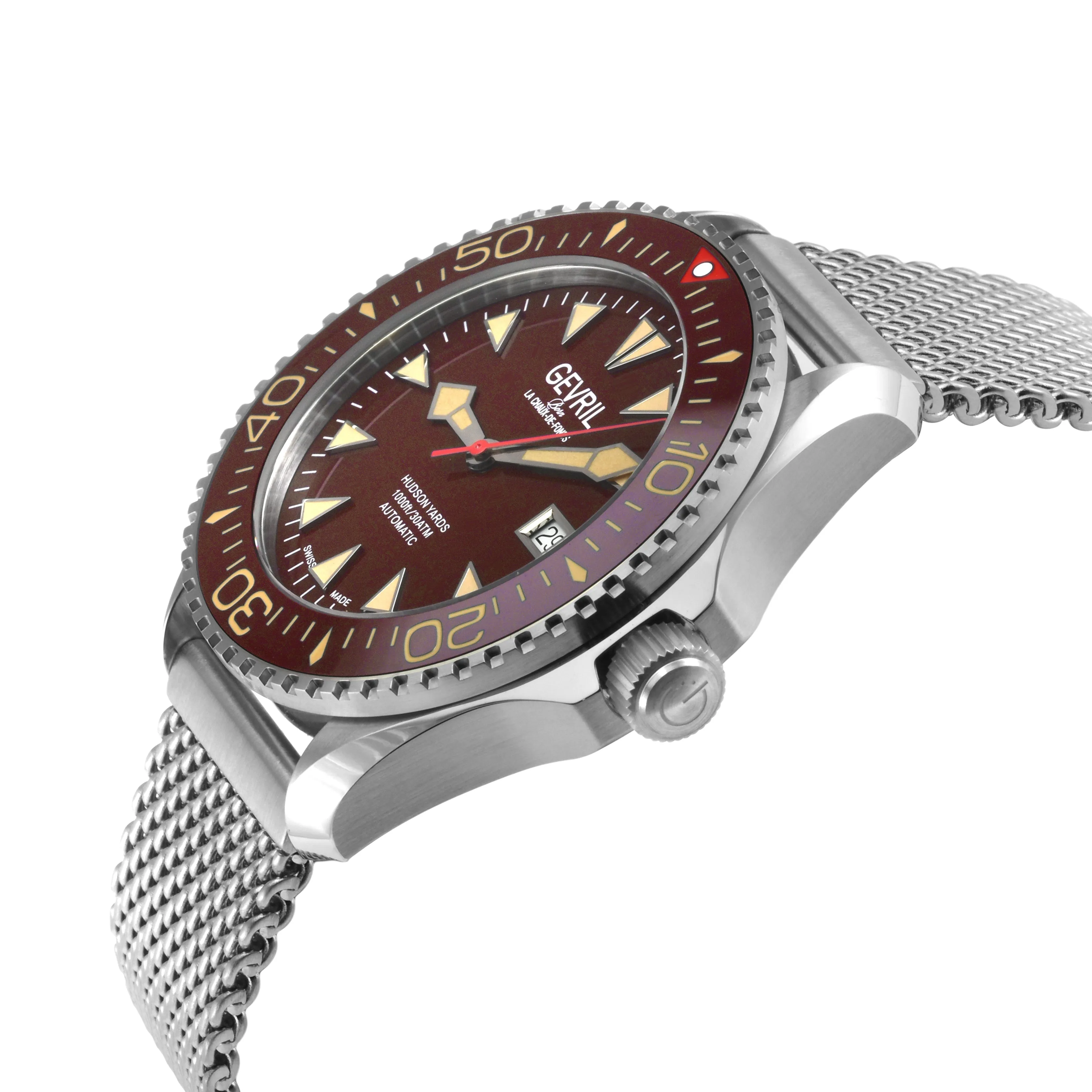 Gevril Hudson Yards Old Radium Dial - Diver