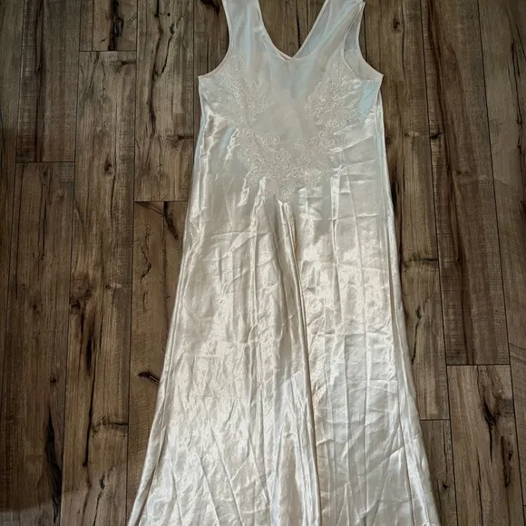 gold Victoria’s secret slip dress