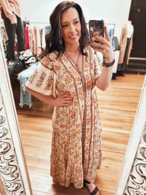 Golden Hour Midi Dress