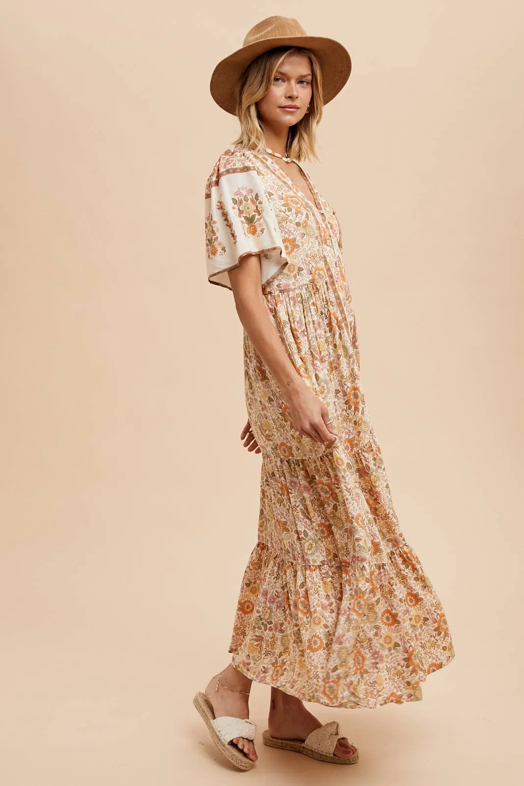 Golden Hour Midi Dress