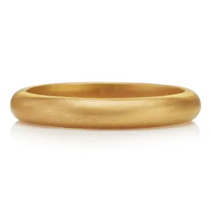 Half Round Band in 20K Peach Gold- 3mm
