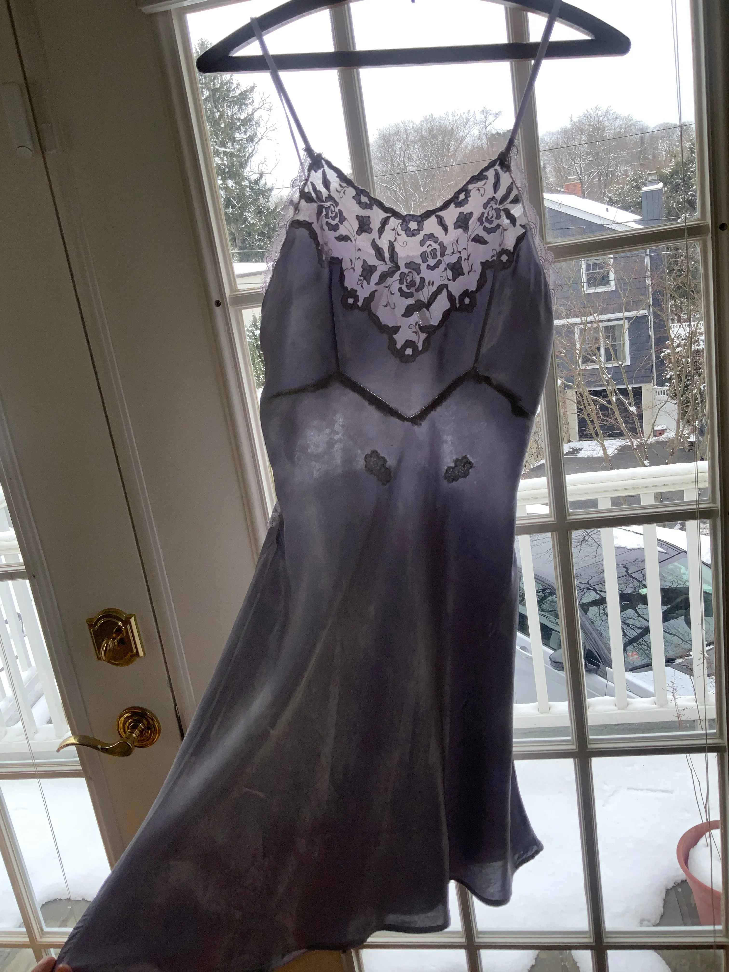 Hand Dyed Slip Dress - 70s - 70E