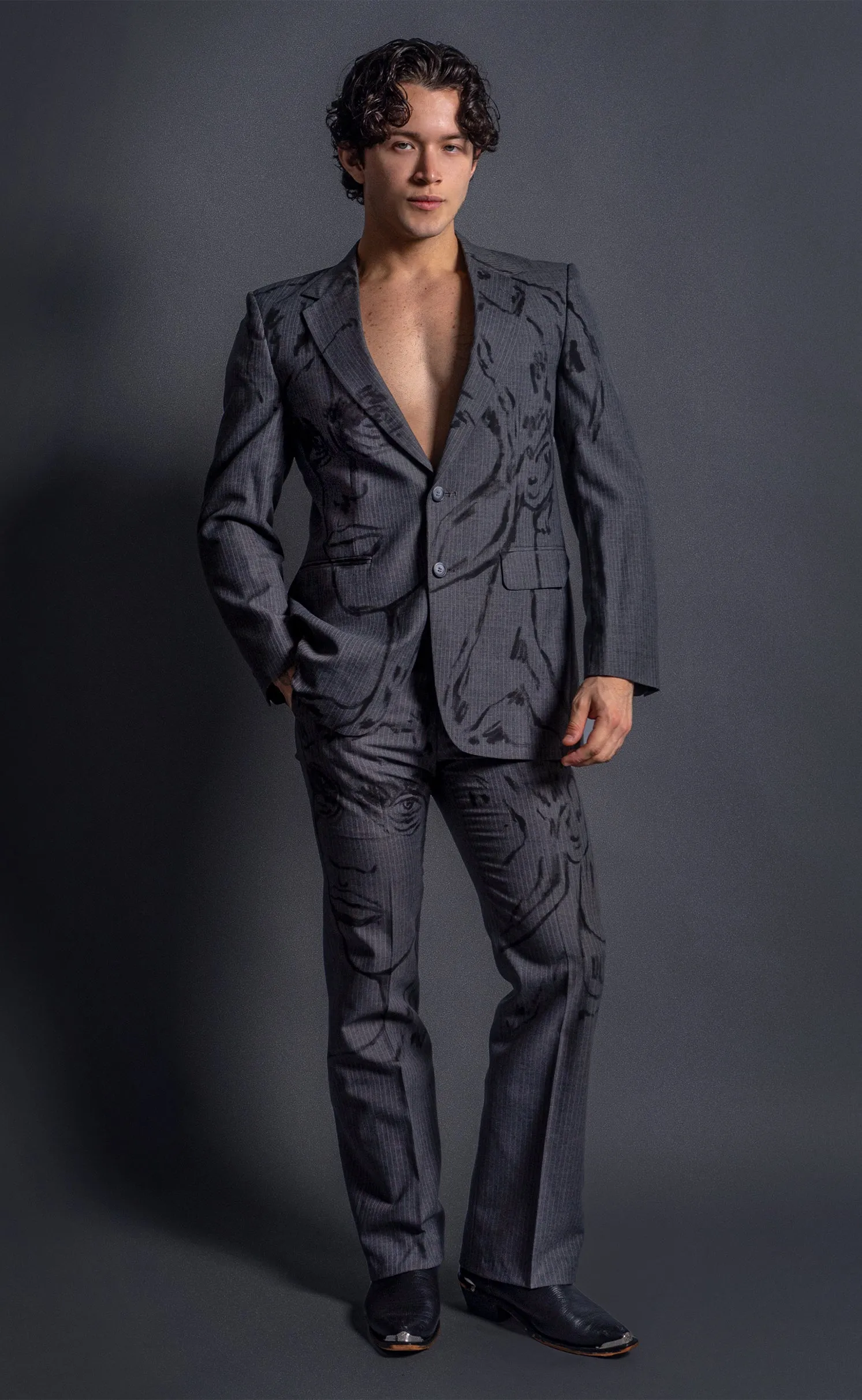 Hand Painted 'Michael' Full Suit Small/30