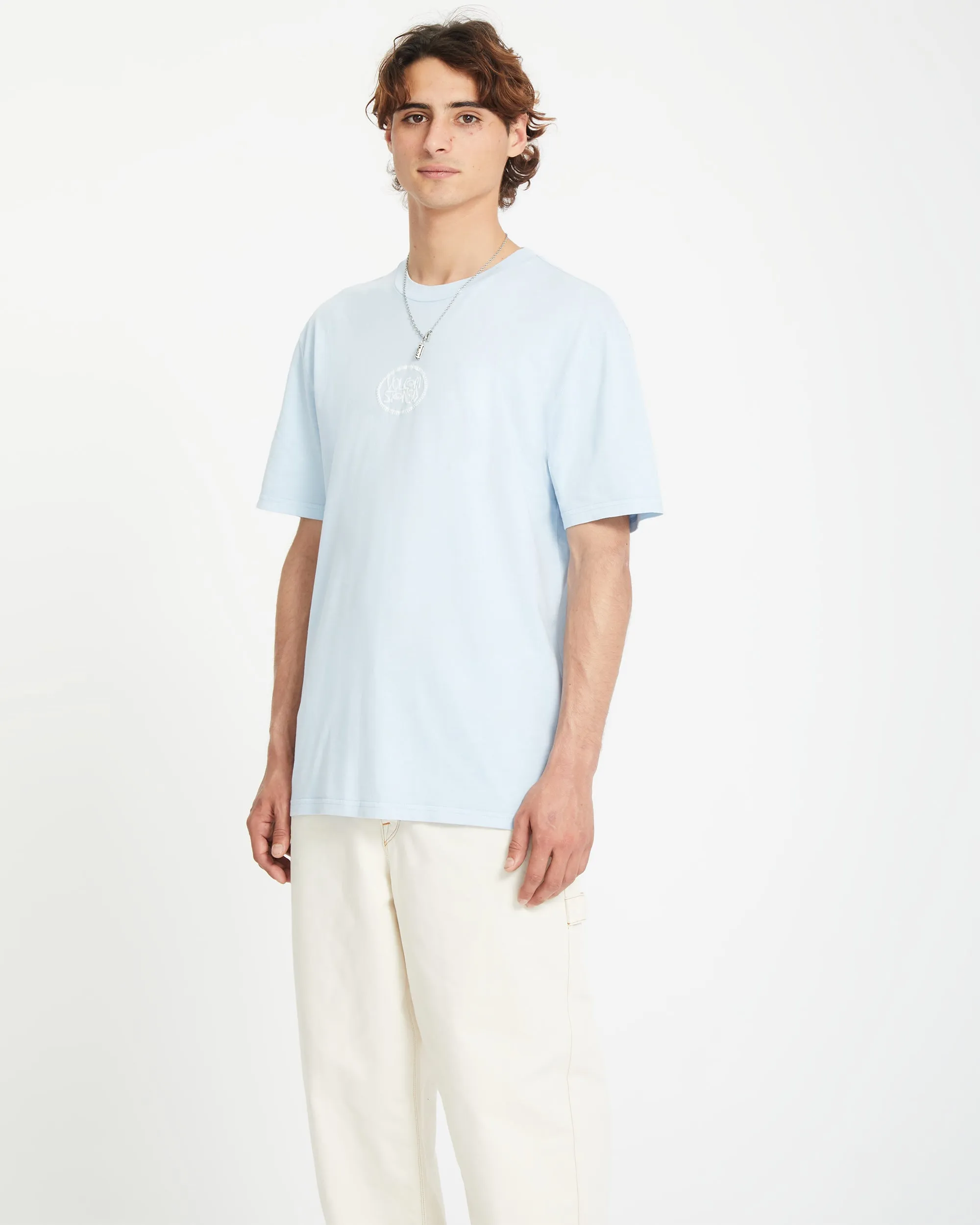 Handstone T-shirt - CAROLINA BLUE