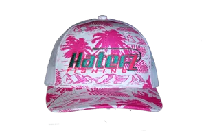 HaterZ Fishing Palm Tree Pink/Teal