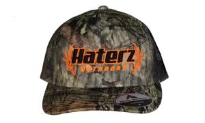 HaterZ Outdoors Camo snapback hat