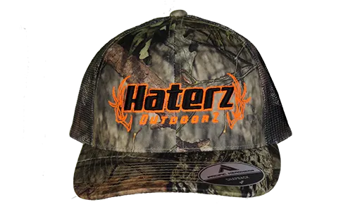 HaterZ Outdoors Camo snapback hat