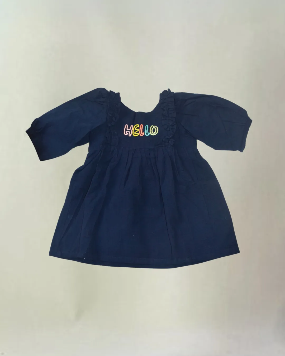 Hello Navy Dress