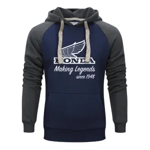 Honda Making Legends Hoodie Blue / Grey