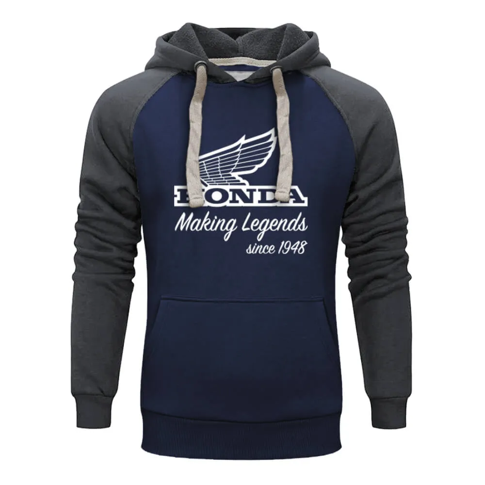 Honda Making Legends Hoodie Blue / Grey