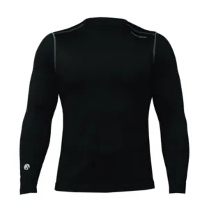 Hot Chilly's Men's Micro-Elite Chamois Crewneck Black
