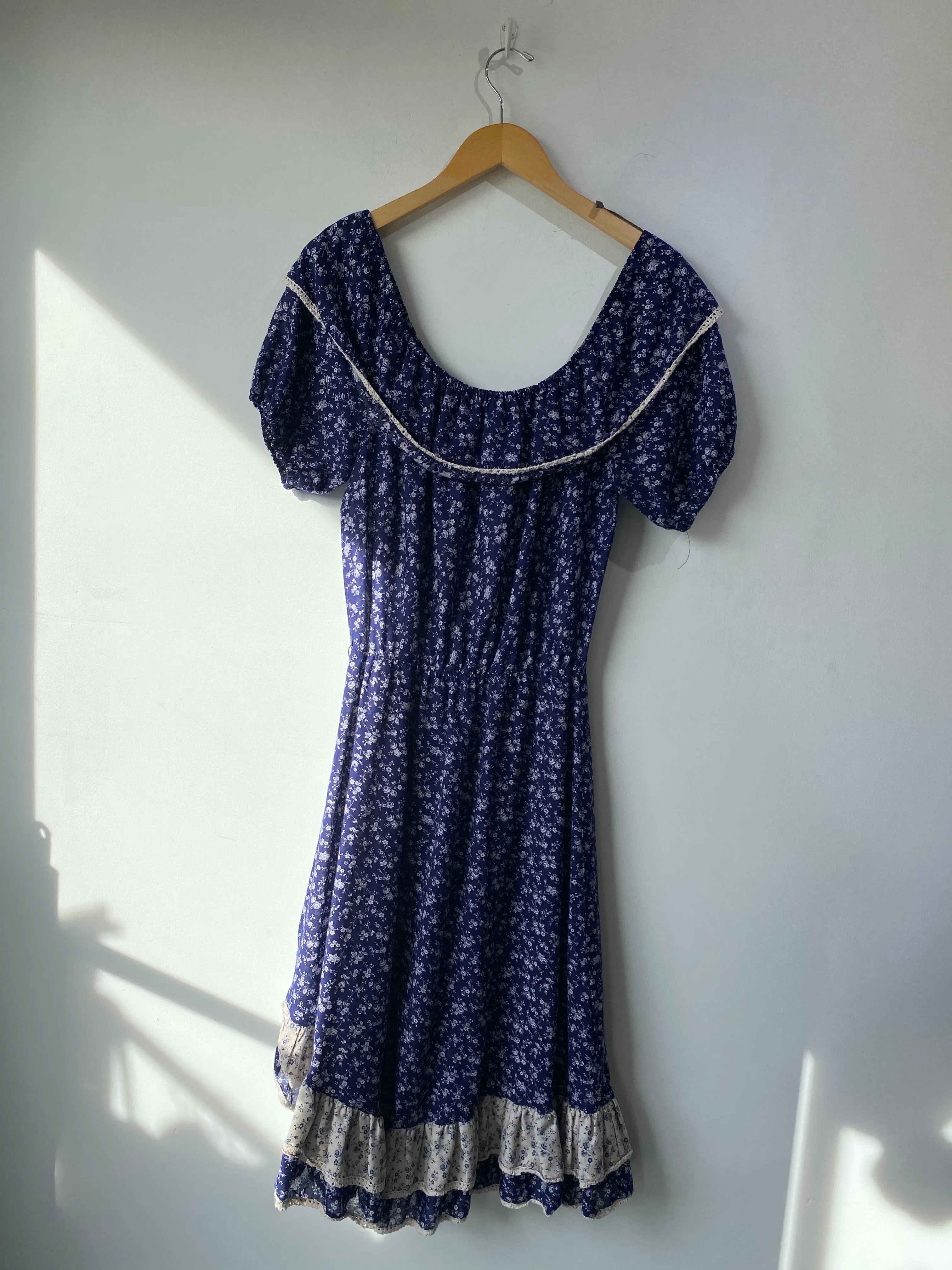 How Sweet it Is Blue Floral Dress
