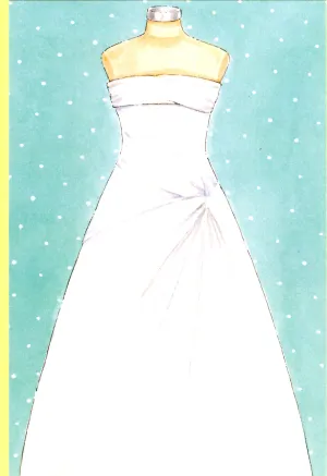 I DO DRESS MANNEQUIN - BLANK STOCK INVITATION