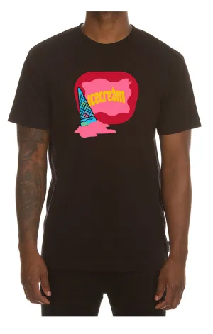 Icecream Cone Classic Black Tee