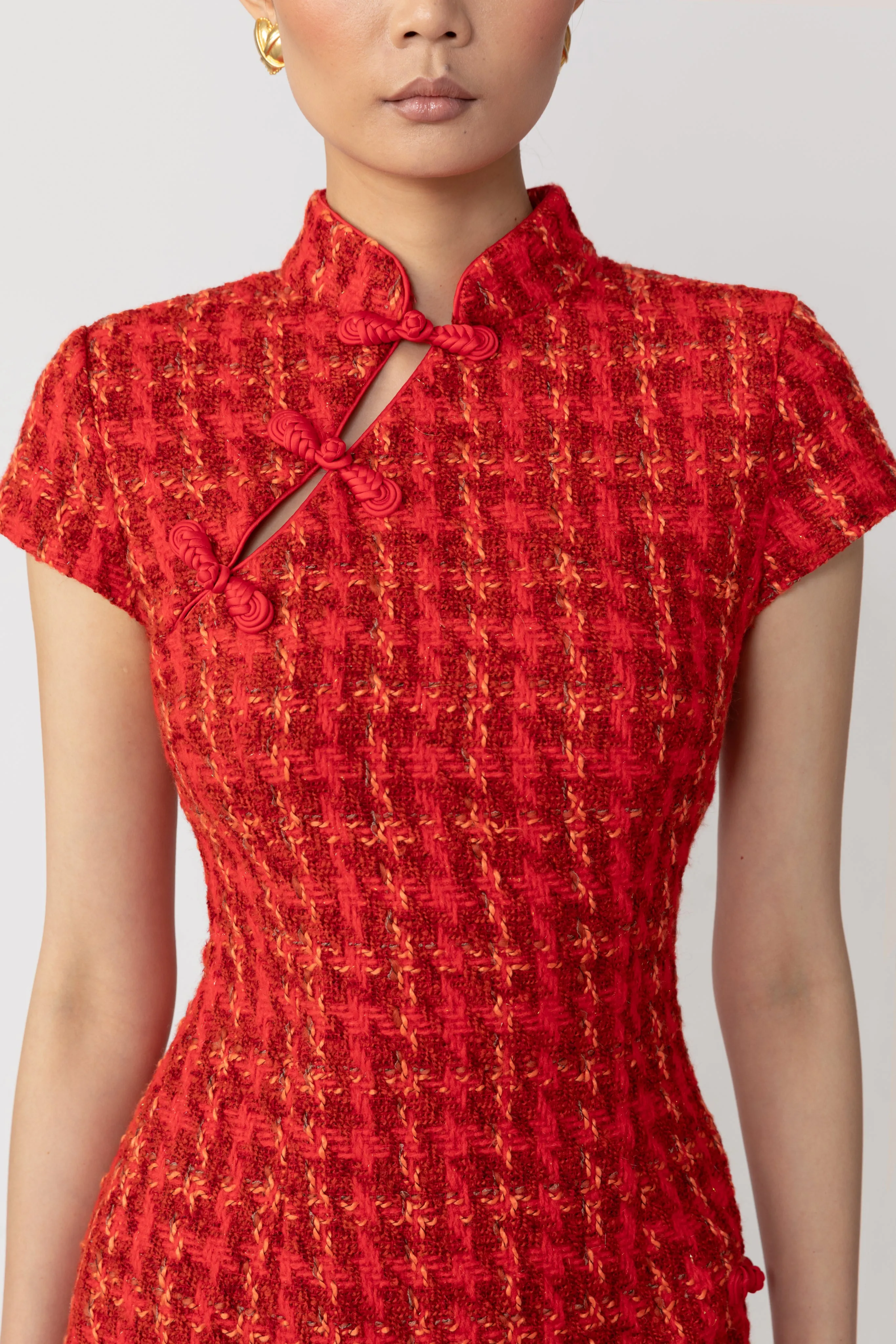 Iris Tweed Dress