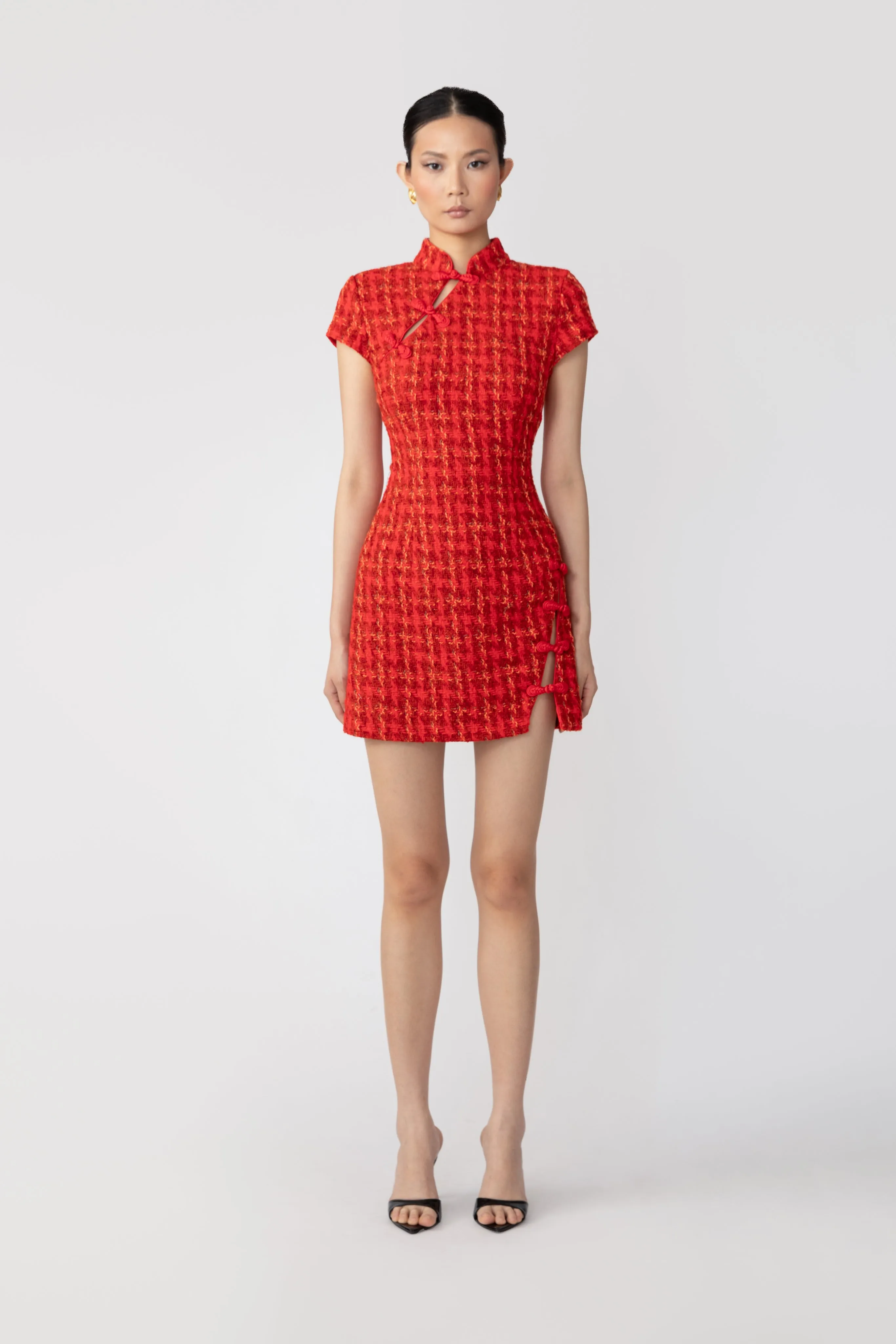 Iris Tweed Dress