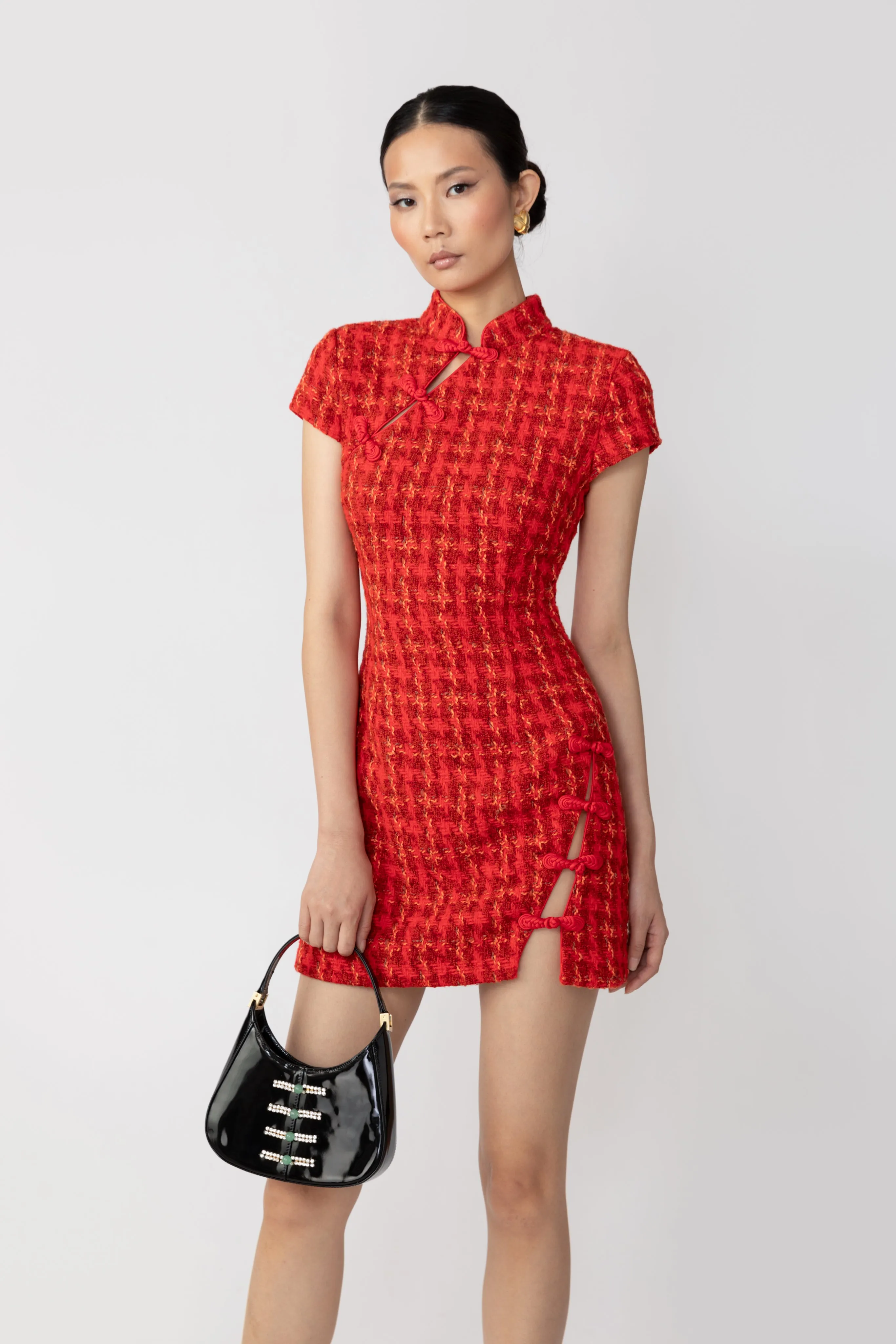 Iris Tweed Dress