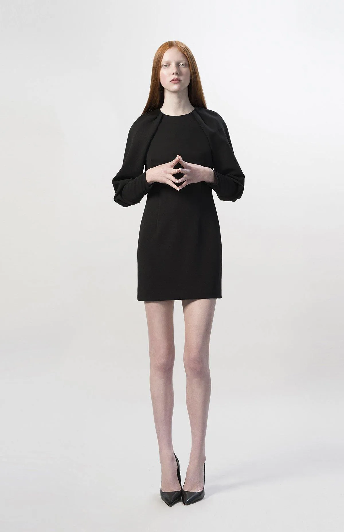 Irma | Modern Muse: Draped Cocktail  Dress