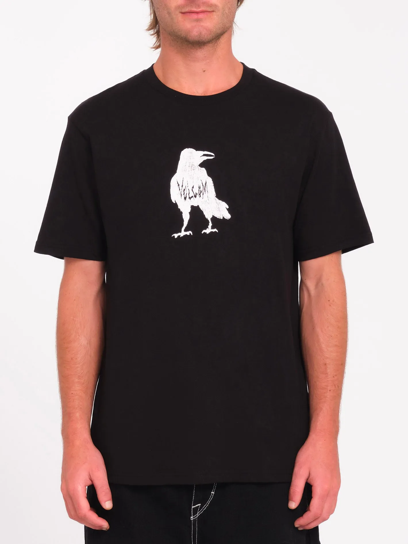 Issam Crow T-Shirt - Black