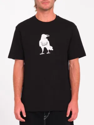 Issam Crow T-Shirt - Black