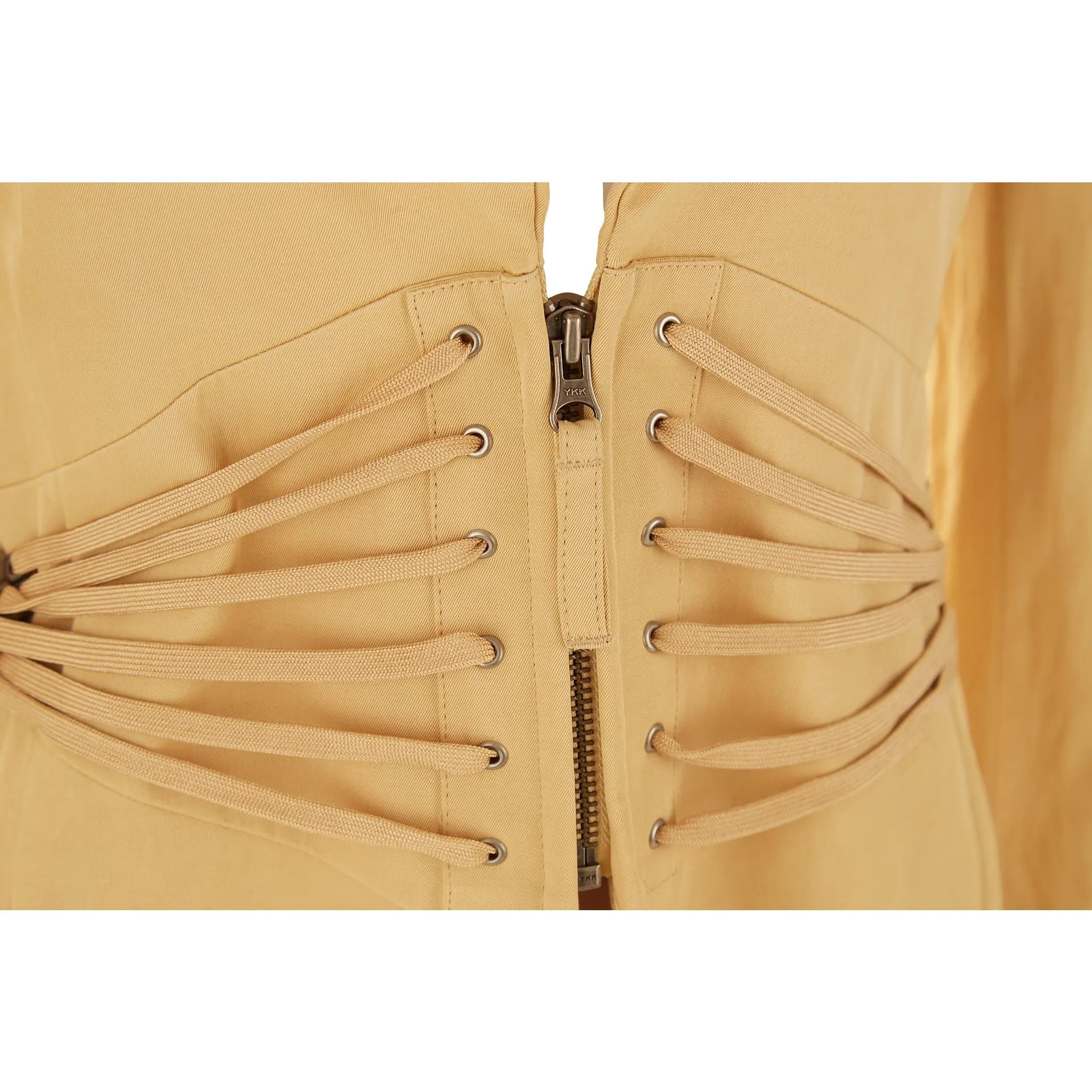 Jean Paul Gaultier Beige Strap Jacket