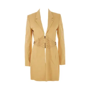 Jean Paul Gaultier Beige Strap Jacket