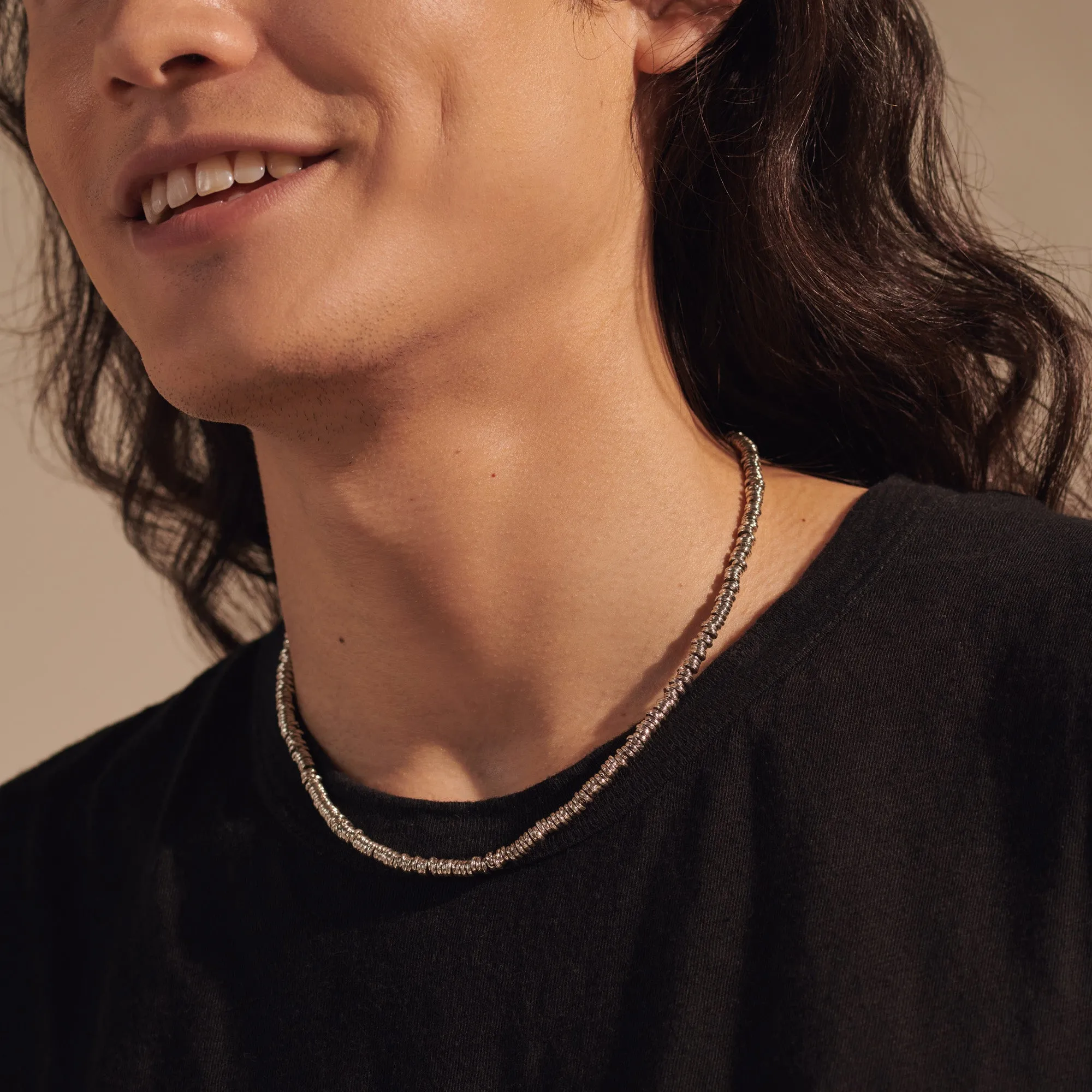 John Hardy Classic Chain Tiga Amulet Keyring Necklace