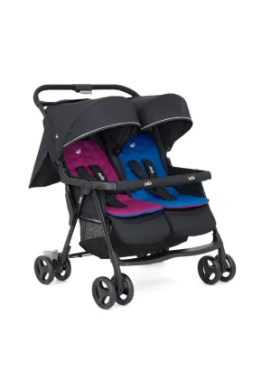 Joie Aire Twin Stroller - Rosy and Sea