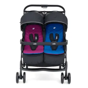 Joie Aire Twin Stroller - Rosy/Sea