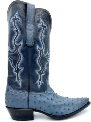 Kangaroo  & Blue Ostrich Tres Outlaws Men's Classic 379