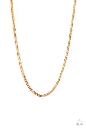 Killer Crossover Gold Urban Necklace