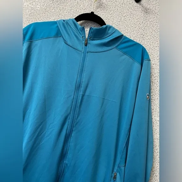 Kuhl Shadow Front Zip Lightweight HoodieJacket | size large