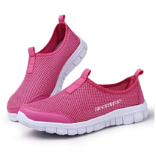 KUIDFAR Women Casual Shoes New Arrival Women's Shoes Fashion Air Mesh Vulcanize Shoes Women Summer  Female tenis sneakers