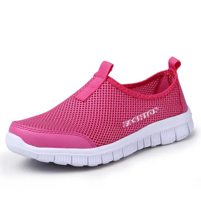 KUIDFAR Women Casual Shoes New Arrival Women's Shoes Fashion Air Mesh Vulcanize Shoes Women Summer  Female tenis sneakers